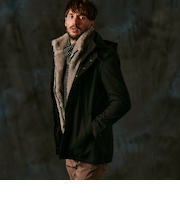 フード着脱２WAYスタンドコート