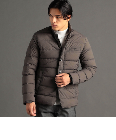 ドライタッチナイロン タフタ ダウンジャケット