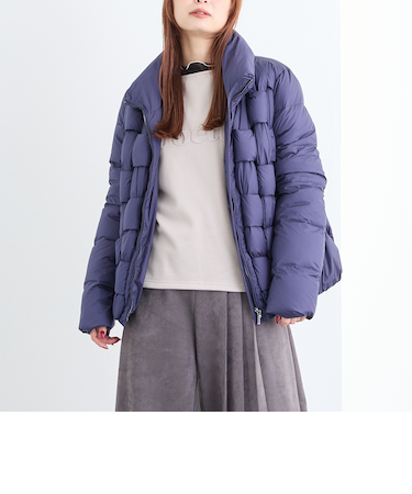メッシュダウンブルゾン