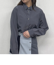 比翼刺繍ブラウス