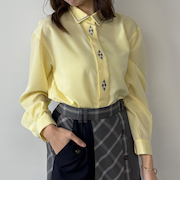 比翼刺繍ブラウス