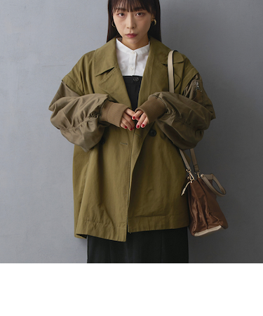 MA-1ハーフコート