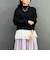 ニット×ギャザータンクトップセット
