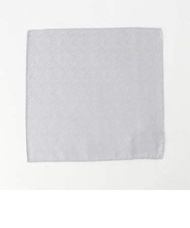 ボタニカルジャカード ポケットチーフ