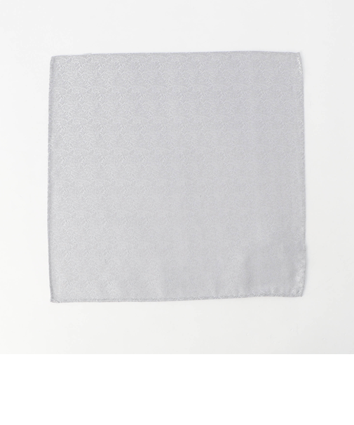 ボタニカルジャカード ポケットチーフ