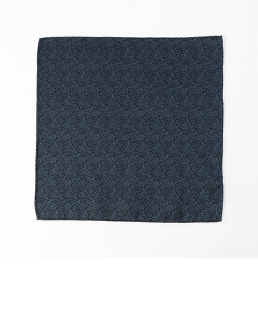 ボタニカルジャカード ポケットチーフ