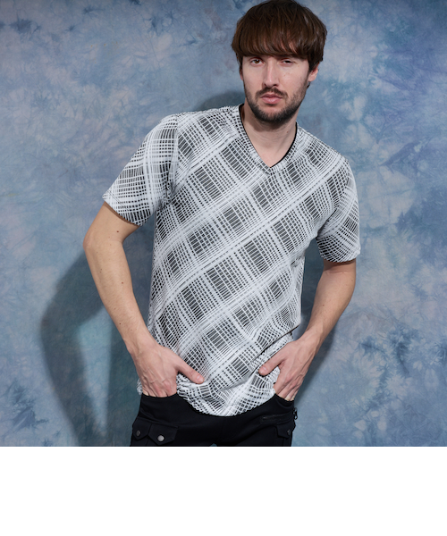 タグ付き新品✨johnUNDERCOVER スパイダーチェックプルオーバーシャツ タグ付き新品✨johnUNDERCOVER スパイダーチェックプルオーバー