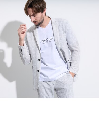 シアージャガードニットジャケット