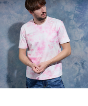 【WEB限定】ムラ柄ロゴプリント半袖Ｔシャツ