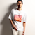 【RIELABO】グラフィックプリント 半袖クルーネックＴシャツ