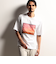 【RIELABO】グラフィックプリント 半袖クルーネックＴシャツ