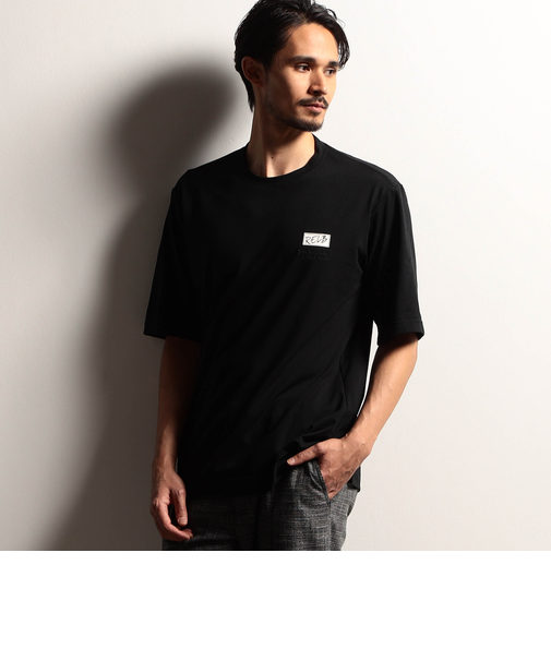 【RIELABO】ロゴプリント 半袖クルーネックＴシャツ