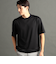 メランジジャカード リラックスフィット クルーネックTシャツ