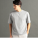メランジジャカード リラックスフィット クルーネックTシャツ