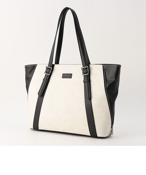 サイドジップトートバッグ