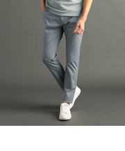 DELEGANT メランジプリントジャージ セットアップパンツ