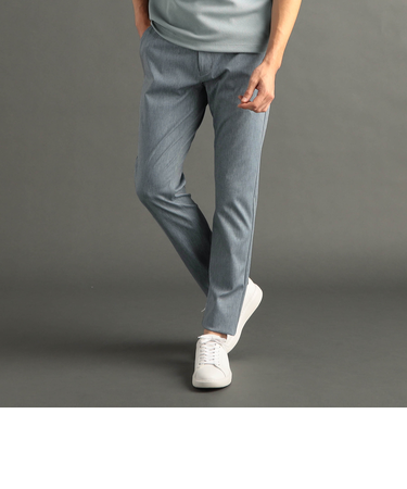 DELEGANT メランジプリントジャージ セットアップパンツ