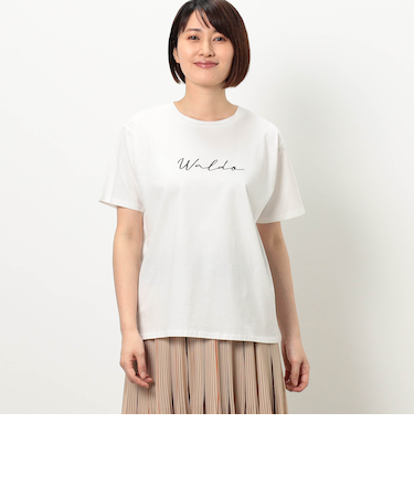 【WALDO】刺繍ロゴ半袖Ｔシャツ