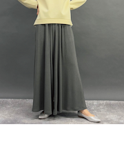 ランダムリブワイドパンツ