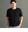 グラフィックジャカード クルーネックニットTシャツ