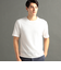 グラフィックジャカード クルーネックニットTシャツ
