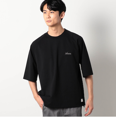 NANGA別注ドローコードラグランTシャツ