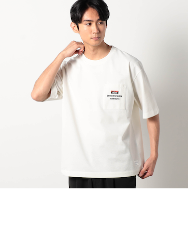 NANGA別注ポケット刺繍Tシャツ