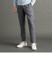 ジオメトリカルプリント トラックパンツ