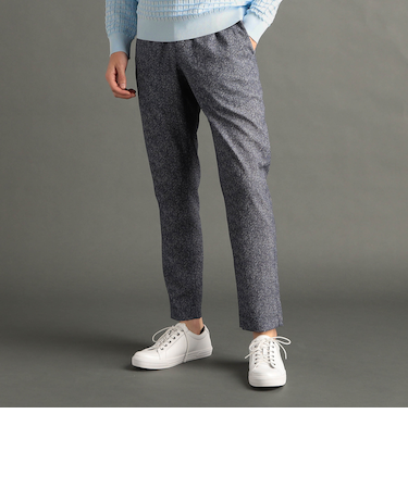 ジオメトリカルプリント トラックパンツ