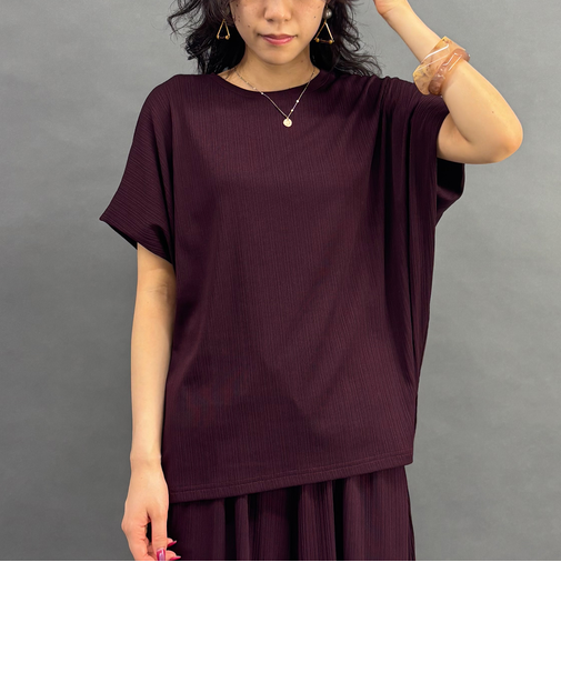 ランダムリブプルオーバー