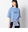 【DISCUS別注】袖ロールアップバックプリントTシャツ