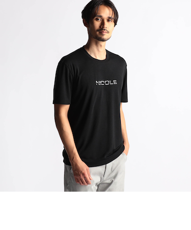 ロゴ刺繍半袖Ｔシャツ