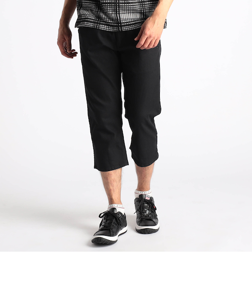 【NICOLE SPORTS】TCシャンブレーツイルクロップドパンツ