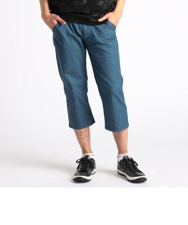 【NICOLE SPORTS】ＴＣシャンブレーツイルクロップドパンツ