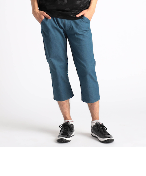 【NICOLE SPORTS】ＴＣシャンブレーツイルクロップドパンツ