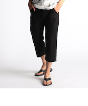 ガムストランダムヘリンボン クロップドパンツ