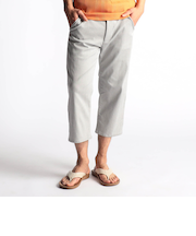 ガムストランダムヘリンボン クロップドパンツ