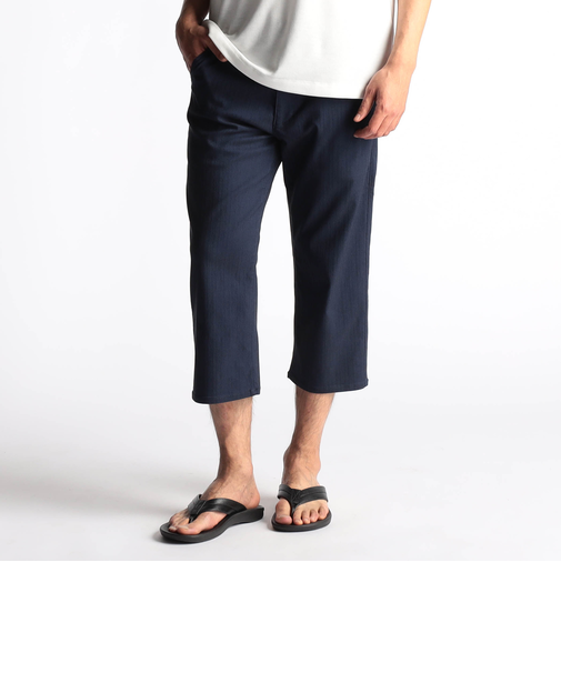 ガムストランダムヘリンボン　クロップドパンツ