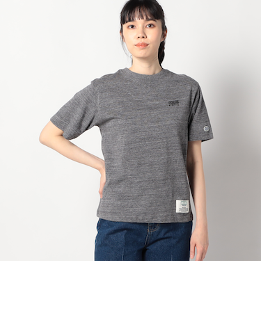 【DISCUS別注】パウダーブリーチ加工　バックプリントTシャツ