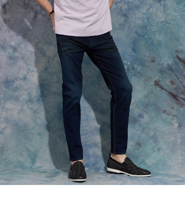 ライトオンスデニムストレッチパンツ