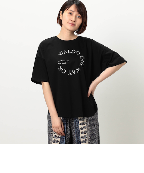 【WALDO】サークルフォトロゴＴシャツ