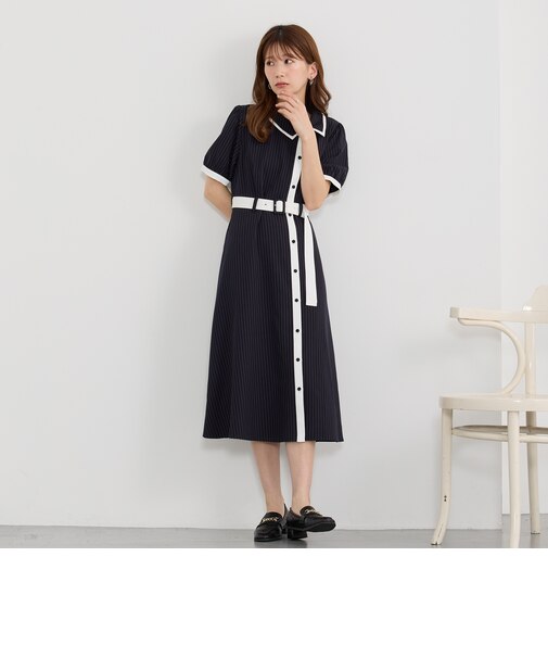 アシメカラーワンピース