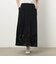 【WALDO】レース切り替えフレアスカート