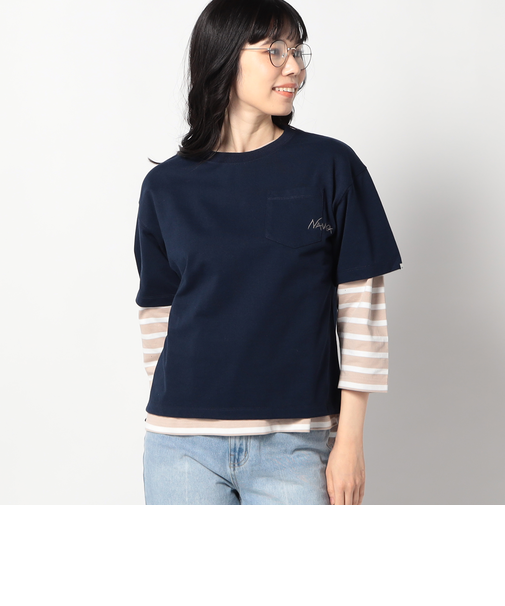 【NANGA別注】バックプリントTシャツ