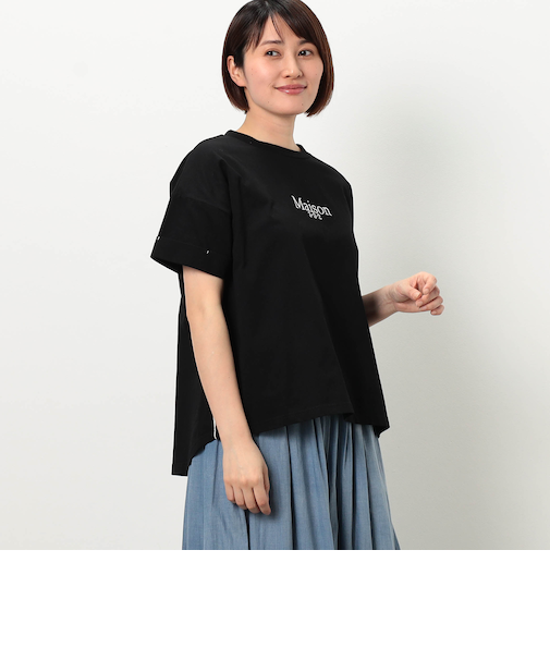 【WALDO】刺繍ロゴサイドパイピング半袖Ｔシャツ
