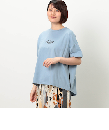 【WALDO】刺繍ロゴサイドパイピング半袖Ｔシャツ