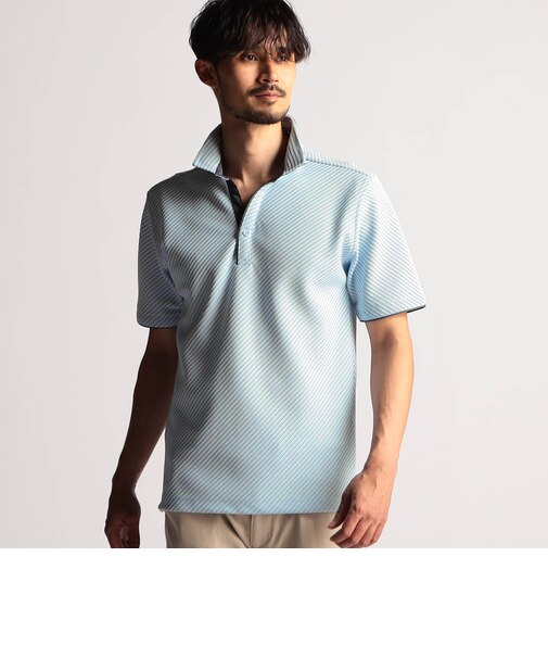 ブライトタックバイアススキッパーポロシャツ