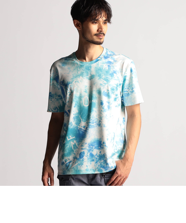 総柄プリント半袖Ｔシャツ