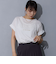 エンボス刺繍Tシャツ