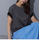 エンボス刺繍Tシャツ